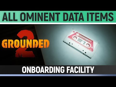 Grounded 2 - Onboarding Facility - All Ominent Data Item Collectibles (Logs)