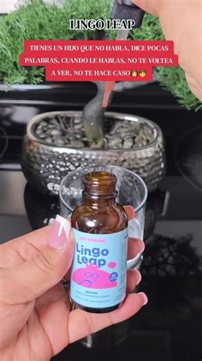Lingo Leap suplemento natural, que ayuda a mejorar el aprendizaje y el habla en niños #zeolita #zeolitalingoleap #JoySpringLingoLeap #kidshealth #tiktokshopjumpstartsale Los resultados pueden variar