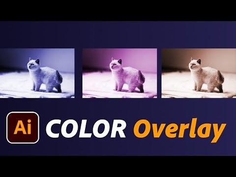 How to Color Overlay in Illustrator