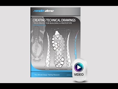 Creating a shoe tech pack - footwear design