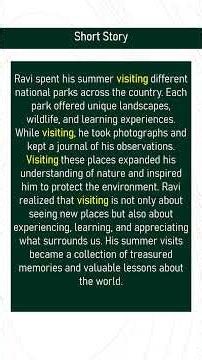 visiting # Expand Your English Vocabulary