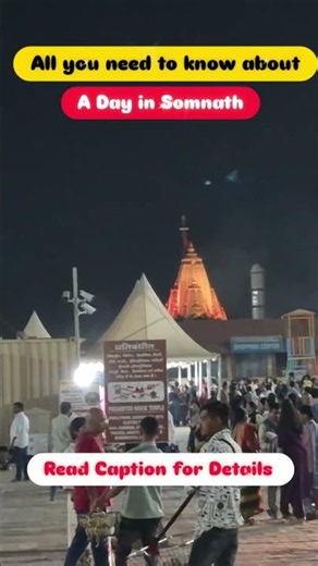 Somnath Jyotirlinga | Complete Itinerary | Travel Guide #explorenow #travel #fypindia #foryou