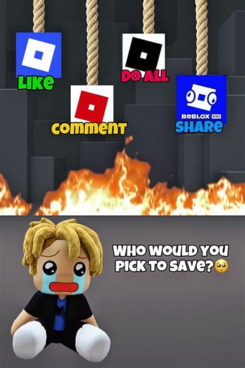 You can only save ONE 😢💔