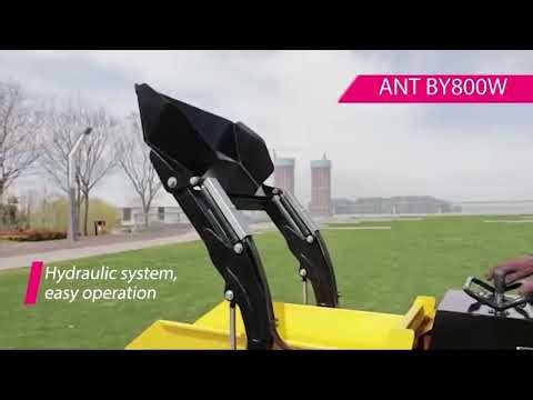 BY800W Mini Dumper self unloading#dumper #construction #landscape