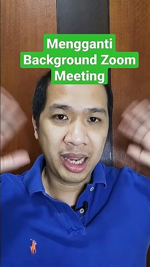 How to change the Zoom Meeting background using a laptop