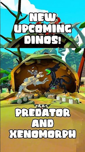 NEW UPCOMING DINOS LEAKED IN UG VR | ALIEN DINOS| PREDATOR XENOMORPH #ugvr #roblox #gorillatagquest