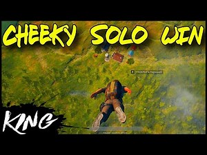 Very Cheeky PUBG Solo Win | Player Unknown's Battlegrounds Gameplay