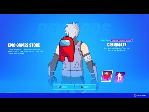 How to get the Among Us EMOTE & Back Bling..! Fortnite Battle Royale