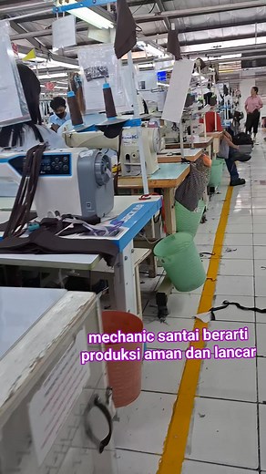203K views · 1K reactions | MECHANIC SANTAI BERARTI PRODUKSI AMAN ##sewingtutorial #sewingmachine #sewingtools #sewing #garment #konveksi | Kriswantoro | Facebook