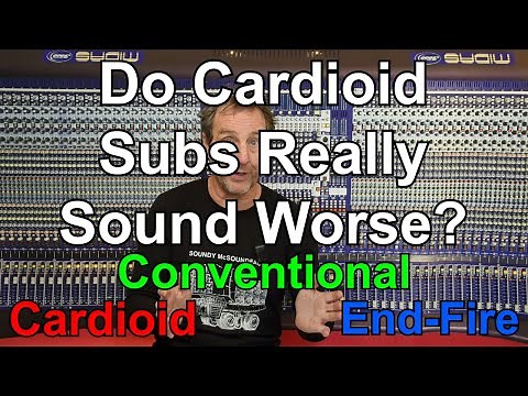 Which Subwoofer Array is Best? Cardioid, Conventional or End-Fire?