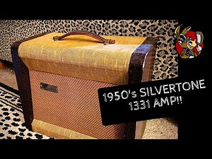 Best Blues Harmonica Amps! pt. 3 - Vintage Tube Amp Harp Demo - 1950's SIlvertone 1331 (vma1020)