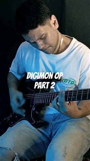 Remembering Digimon Op anime part 2 #music #anime #guitarcover #digimon