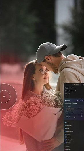 How to Remove Light Glare from Photo #shorts