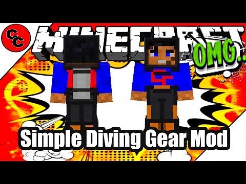 Minecraft Mods: " Simple Diving Gear Mod 1.12.2 "