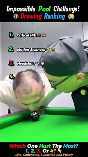 Pool Game Fails are getting OUT OF HAND! 🎱💀 #funny #ranking #memes #drawing #usa