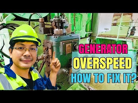 GENERATOR's GOVERNOR OVERSPEED ALARM | ETO TROUBLESHOOTING