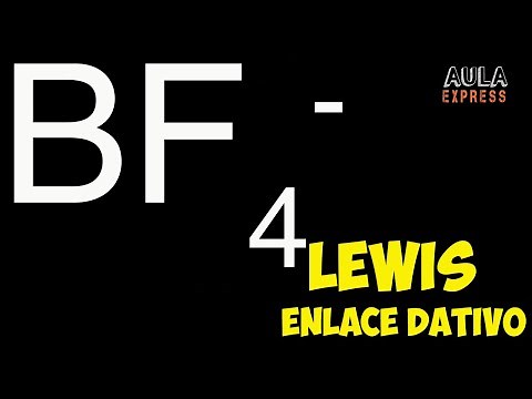 QUIMICA Estructura de Lewis ion Tetrafluoroborato: BF4- Enlace Dativo Coordinado AULAEXPRESS