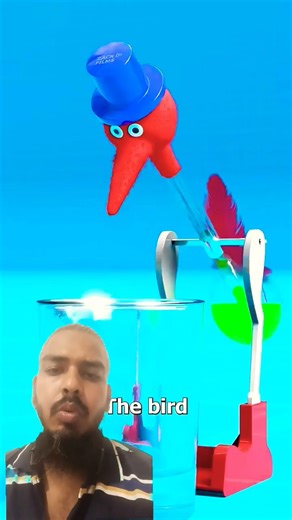 How This Weird Bird Drinks Forever?! 🤯 | Drinking Bird Explained #shorts