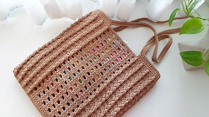 Step by Step Crochet Bag Tutorial! You can try it ! 😍🌟 #handmade #crochet | ViVi Berry Crochet
