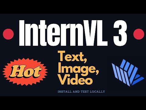 InternVL3 is Here - Text, Image, Video, OCR, Tables, Charts with AI - Install and Test