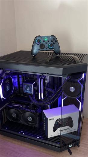 o QRD Ferrox M5 é perfeito ❤️‍🔥 (link dele na bio 👀) #techtok #qrd #fyp #pcgaming #controller
