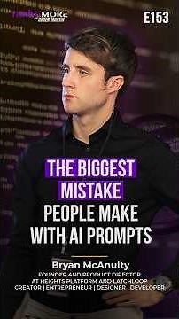 The Biggest Mistake People Make With AI Prompts 💡 #thrivemore #153