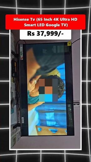 Hisense Tv (65 Inch 4K Ultra HD Smart LED Google TV)