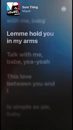 sure thing #lyrics #fybシ #miguel #surething #viralvideo