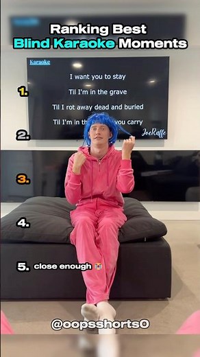 Ranking Best Blind Karaoke Moments