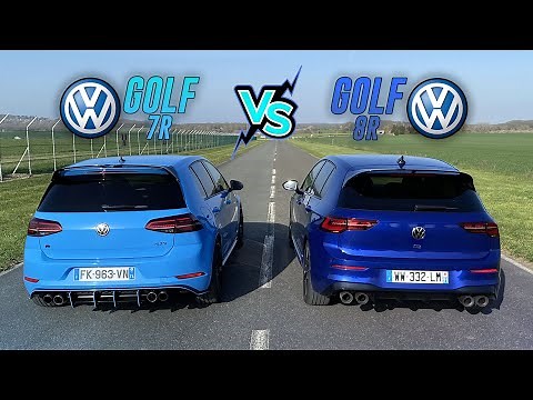 NEW GOLF 8R VS OLD GOLF 7R! 😱 DRAG RACE