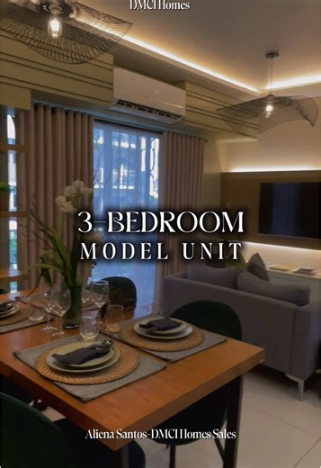 83sqm 3BR unit By DMCI Homes PRE-SELLING CONDO in Metro Manila. Inquire now for sample computation and unit viewing. 😊 📲 0955.467.4374 Aliena Santos / DMCI Homes #dmcihomes #UnitTour #2BRUnit #PasigCondo #CondoUpgrade