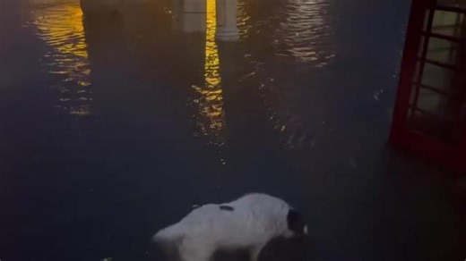 Storm Claudia Brings Knee-High Flooding to Welsh Seaside Town