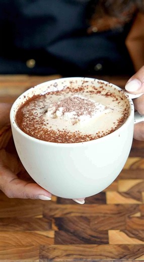 Tasty on Instagram: "Bone broth hot chocolate is not only delicious, but healing! If you don't love a super sweet hot cocoa this is a great alternative thanks to @mymanabites 🍫 Find the full recipe on Tasty.co or in bio!"