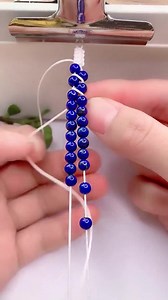 1.4M views · 6.7K reactions | Knot decoration Tutorial DIY Beaded Macrame Bracelet  Dailing Celeste Hernández Q #fblifestyle #crochet #crochetflowers #crochetstitch #knittingandcrochet | Diy Concept | Facebook