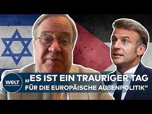 LASCHET ZU MACRONS PALÄSTINA-PLAN: „Die Hamas fühlt sich im Moment als Sieger“