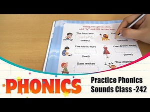 Phonics Sounds Of Activity Part - 224 | Learn and Practice Phonic Sounds/English Phonics Class -242 - Videos For Kids