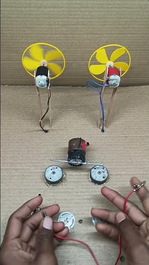"DC Motor Efficiency Test 🔋 | Two Power Method Experiment"