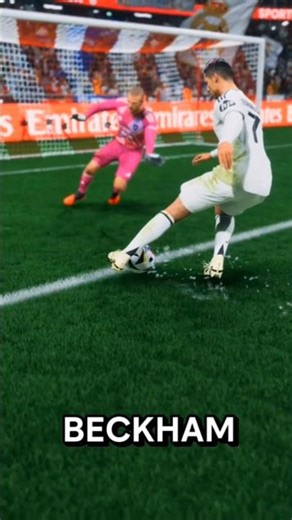 RONALDO VS DAVID BECKHAM ☠️ #shorts #eafc25