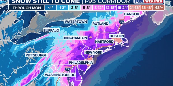 Blizzard bomb cyclone tracker: Live radar, snow totals, active winter alerts, power outages and travel delays