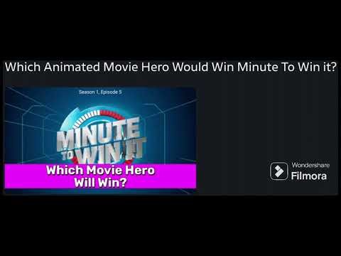 The List Of All 12 Season 1 Episodes Of Who Would Win Minute To Win it?.