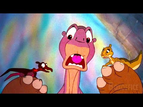 Little Foot meets New Friends | The Land Before Time | CLIP