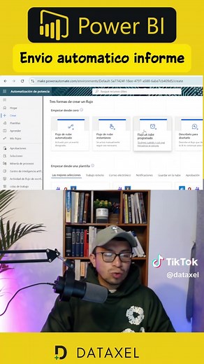 Como enviar tu informe de Power BI utilizando Power Automate en formato PDF Video canal de youtube https://www.youtube.com/watch?v=Ph4-Ah2d5v4&t=275s #Powerbi #PowerAutomate #analisisdedatos #datos#bi
