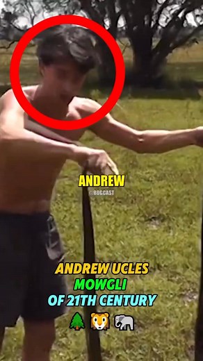 Andrew Ucles 🐍 Mowgli of the 21st Century 🔥 #joerogan | Viralmindtwo