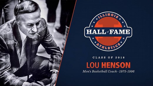The legendary Lou Henson is the winningest basketball coach in #Illini history. He headlines the Illinois Athletics Hall of Fame Class of 2018. | Fighting Illini Men's Basketball