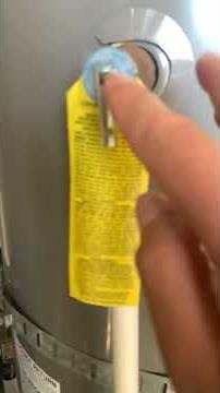 Installed Drain Pipe on Water Heater Pressures Relief Valve