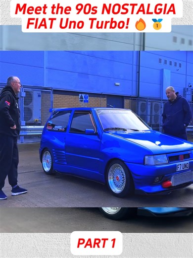 Meet the 90s NOSTALGIA FIAT Uno Turbo! #carr #fyp #90 #fiat #nostalgiacore