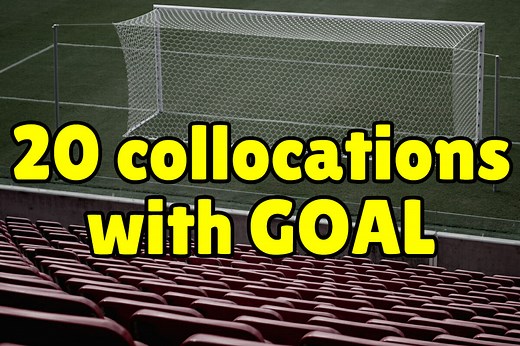 20 English Collocations with the Word GOAL
