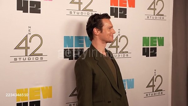 Jonathan Groff attends the New 42 Studios' 25th Anniversary Luncheon...