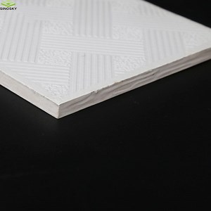 [Hot Item] Many Types of Gypsum Plasterboard Suspended Ceiling PVC Panel for Decoration