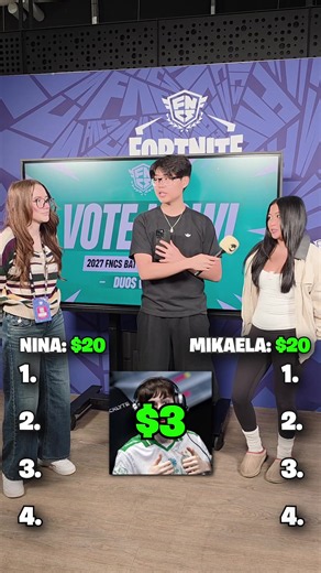 Fortnite 2v2 Draft With $20 Prize: Mikaela & Nina Gameplay 🤯